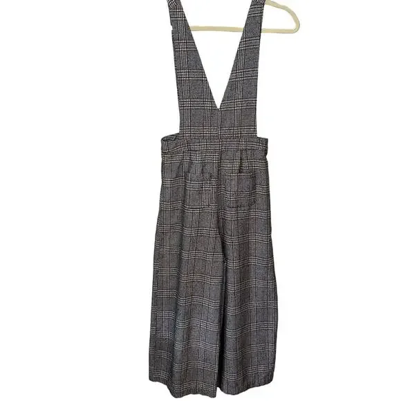 Very J Gray Plaid Jumpsuit - Picture 3 of 11